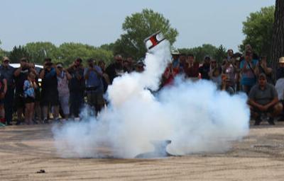 Stuhr Museu, anvil shooting